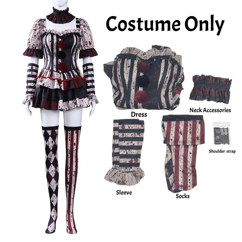 Détail des pièces du costume seul