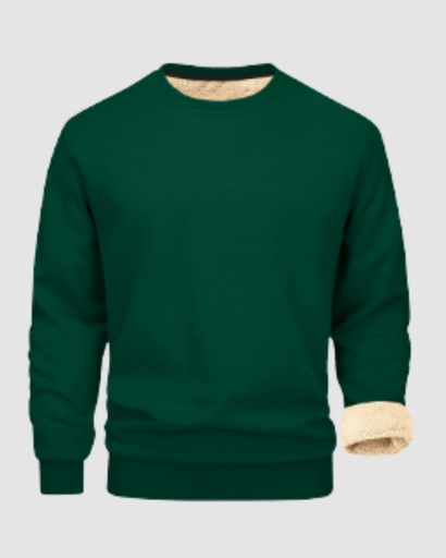 Sweatshirt Doublé en Polaire – Confort Thermique Maximal
