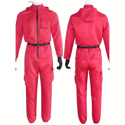 Combinaison zippée - détail ceinture