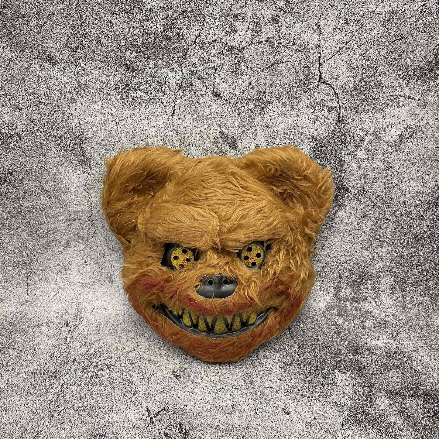 Masque fausse fourrure - version ours marron