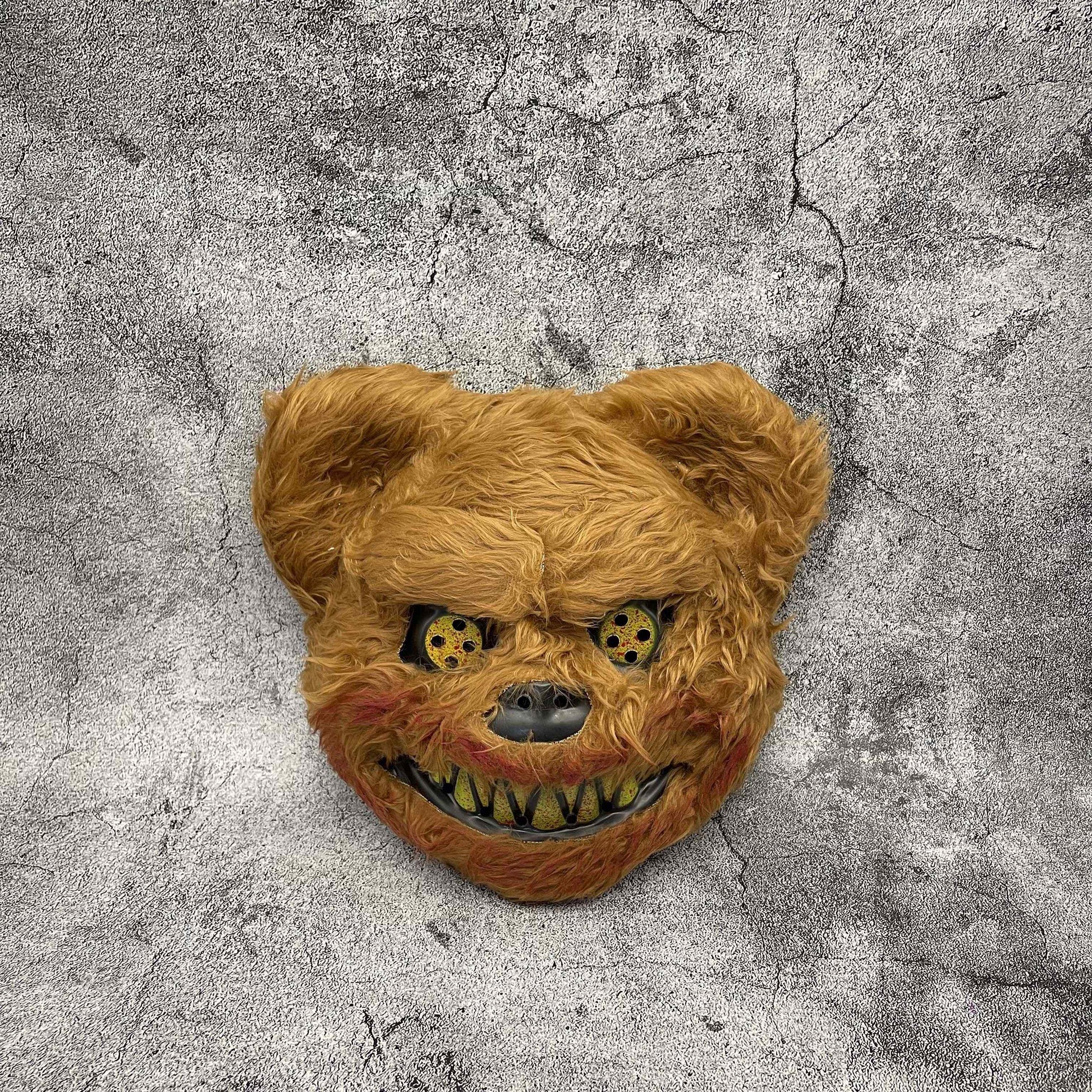 Masque fausse fourrure - version ours marron
