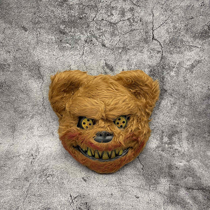 Masque fausse fourrure - version ours marron