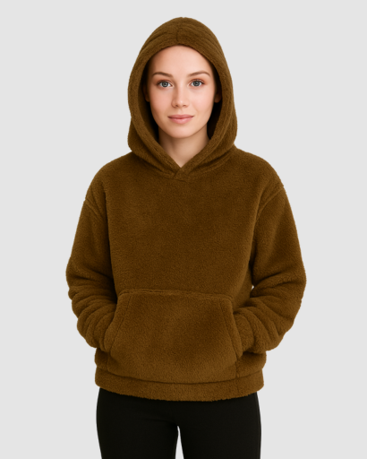 Sweat à Capuche Polaire Femme – Douceur et Chaleur pour l’Hiver