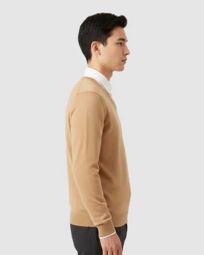 Pull Homme – Col V – Classique & Confortable