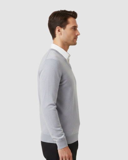 Pull Homme – Col V – Classique & Confortable