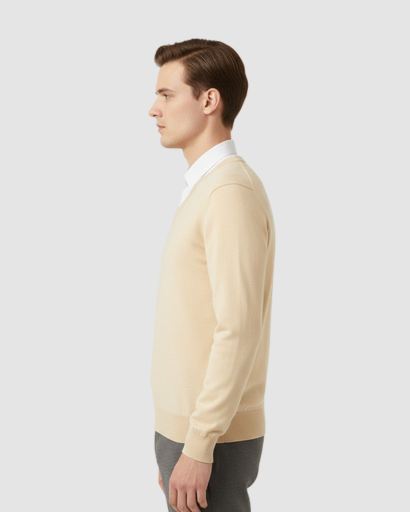 Pull Homme – Col V – Classique & Confortable