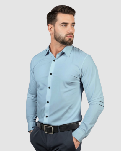 Chemise Homme Extensible | Confort et Élégance Sans Repassage