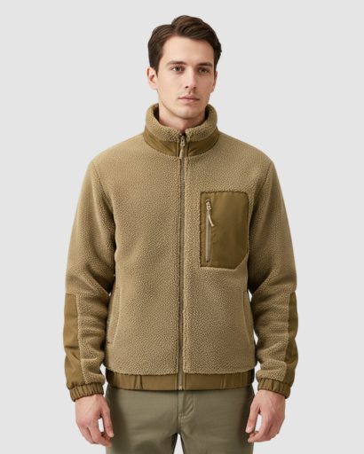 Veste Polaire Homme – Chaleur, Confort et Style Urbain