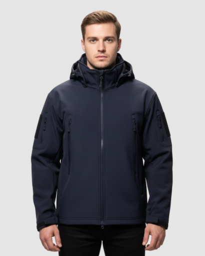 Veste Tactique Homme - Blouson Militaire avec Capuche