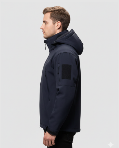 Veste Tactique Homme - Blouson Militaire avec Capuche