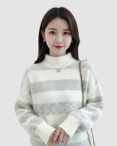 Pull Femme Col Roulé | Douceur Structurée et Confort Intemporel