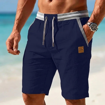 Short en lin homme, coloris disponibles