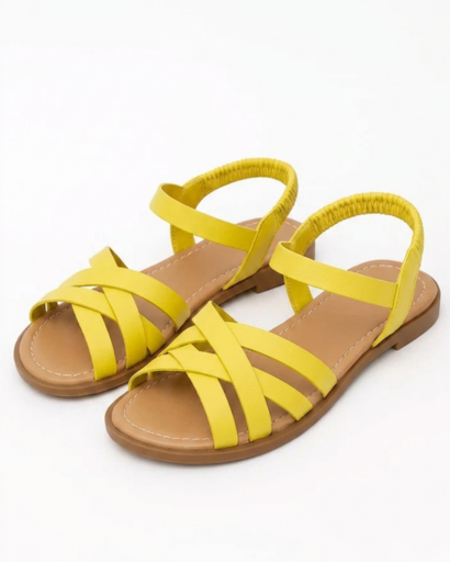 Sandales Orthopédiques femme à brides croisées – confort & maintien – vue 2