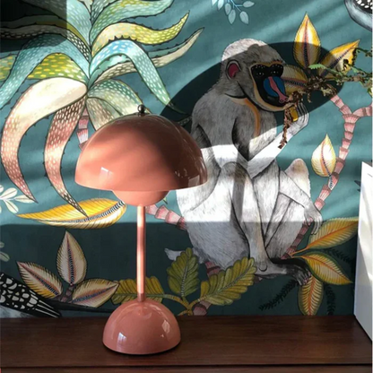 lampe de table sans fil rose