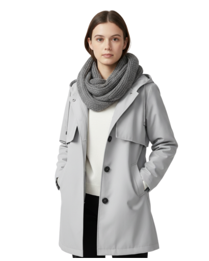 Trench Coat Long Femme | Élégant, Imperméable et Léger