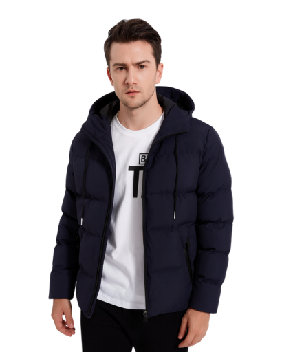 Parka Matelassée à Capuche pour Homme | Isolation Thermique et Protection Imperméable
