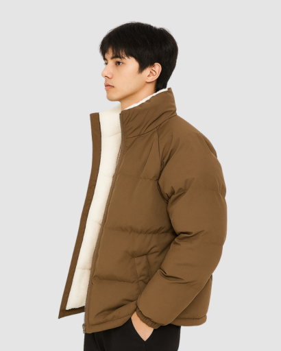 Doudoune Homme Matelassée | Volume Moderne et Chaleur Douillette
