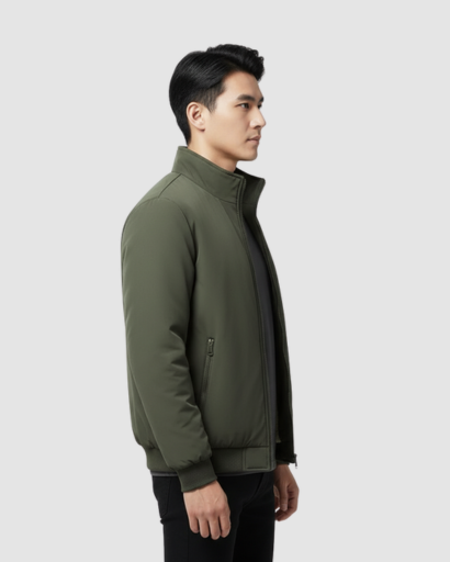 Blouson Homme Col Montant – vue 3