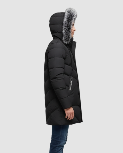 Parka Longue Homme Capuche Bordée | Isolation Maximale et Style Urbain