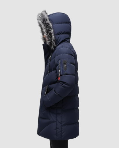 Parka Longue Homme Capuche Bordée | Isolation Maximale et Style Urbain