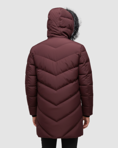 Parka Longue Homme Capuche Bordée | Isolation Maximale et Style Urbain