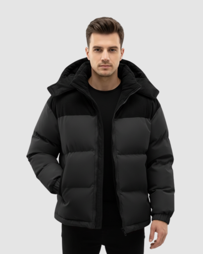 Doudoune Matelassée pour Homme – Style Urbain et Isolation Thermique