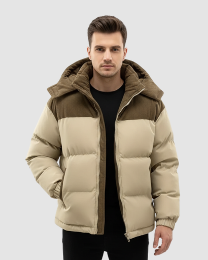 Doudoune Matelassée pour Homme – Style Urbain et Isolation Thermique