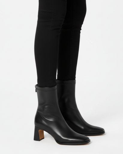Bottines Femme à Talon – Élégance Moderne et Confort Quotidien