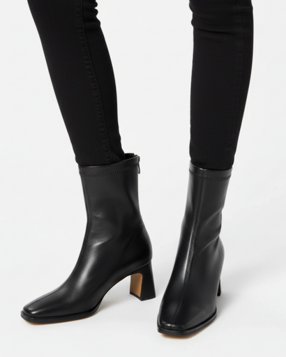 Bottines Femme à Talon – Élégance Moderne et Confort Quotidien