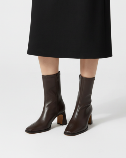 Bottines Femme à Talon – Élégance Moderne et Confort Quotidien