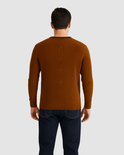 Pull Col V Homme – Élégance Classique au Quotidien