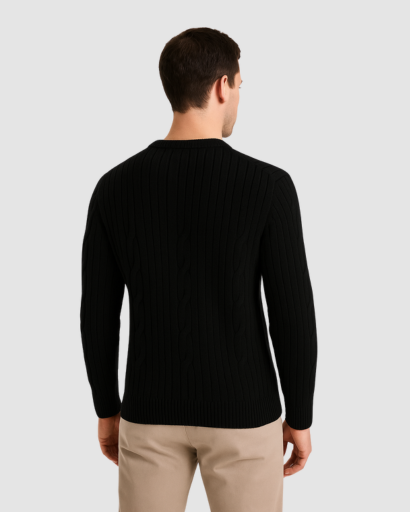 Pull Col V Homme – Élégance Classique au Quotidien