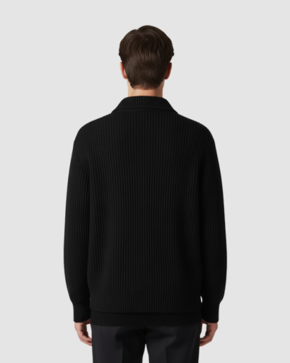 Cardigan Homme à Maille Structurée | Élégance Décontractée et Chaleur Douce