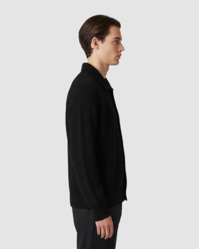 Cardigan Homme à Maille Structurée | Élégance Décontractée et Chaleur Douce