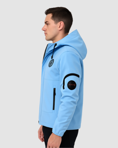 Veste Softshell Homme – Résistante à l’Eau et au Vent, Style Urbain
