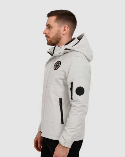 Veste Softshell Homme – Résistante à l’Eau et au Vent, Style Urbain