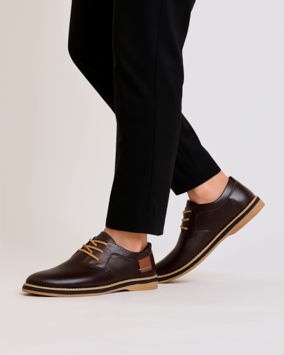 Chaussures Décontractées en Cuir pour Homme – Confort et Élégance Quotidienne