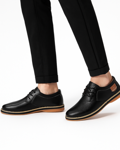 Chaussures Décontractées en Cuir pour Homme – Confort et Élégance Quotidienne