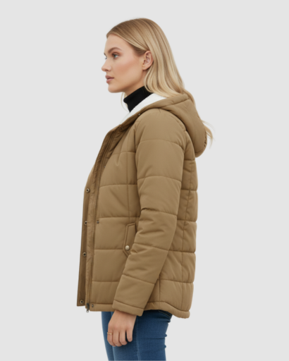 Veste Doudoune Courte Femme – Style Urbain et Confort Thermique