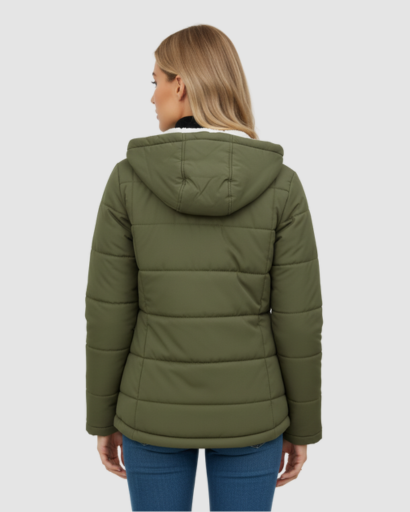 Veste Doudoune Courte Femme – Style Urbain et Confort Thermique