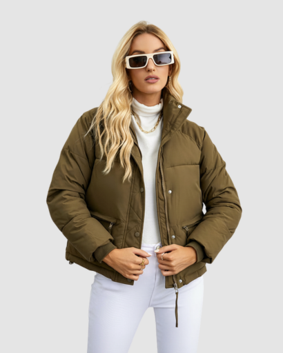 Doudoune Femme Courte – Style Urbain et Chaleur Assurée