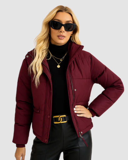 Doudoune Femme Courte – Style Urbain et Chaleur Assurée