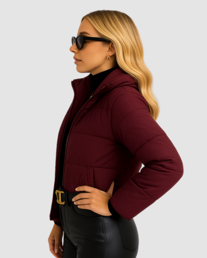 Doudoune Femme Courte – Style Urbain et Chaleur Assurée