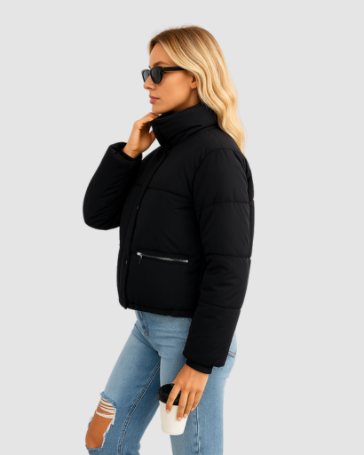 Doudoune Femme Courte – Style Urbain et Chaleur Assurée