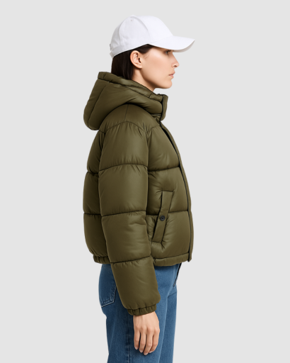 Doudoune Femme Hiver avec Capuche – Confort Moderne et Style Urbain