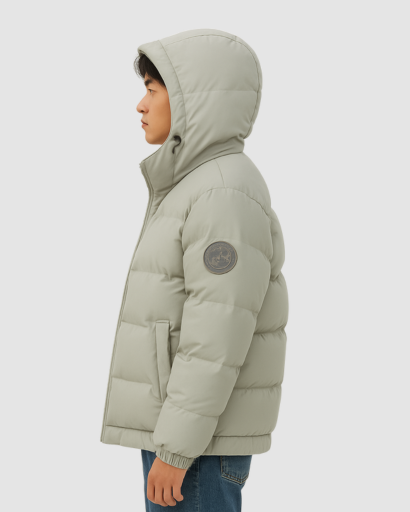 Veste Doudoune Homme à Capuche – Protection Thermique & Style Urbain