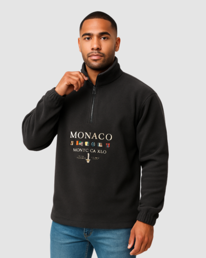 Sweat Zippé Homme – Esprit Monaco & Confort Premium