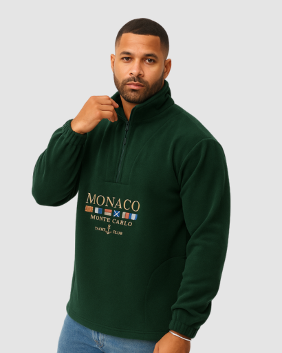 Sweat Zippé Homme – Esprit Monaco & Confort Premium