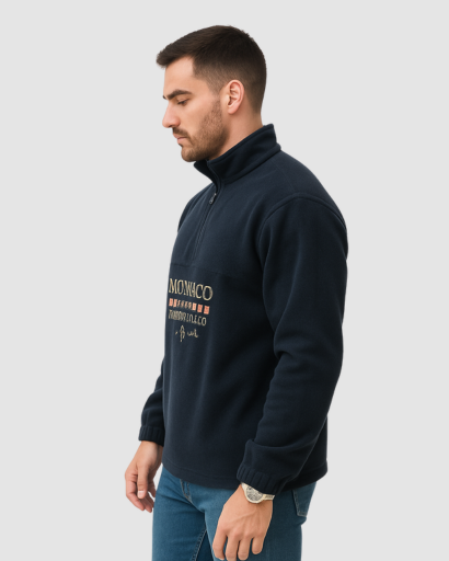 Sweat Zippé Homme – Esprit Monaco & Confort Premium