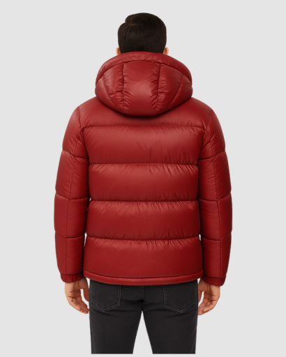 Doudoune Homme Rouge – Isolation Thermique & Style Urbain